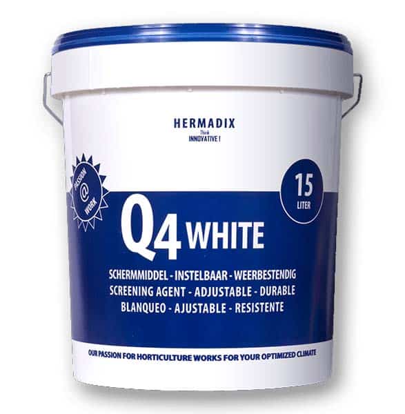 Hermadix Q4 white wash screening agent