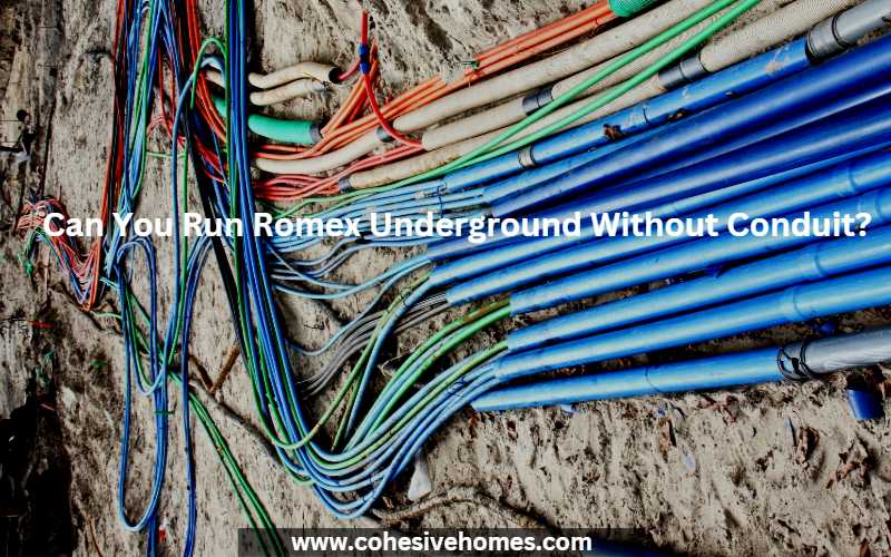 Can You Bury Romex Wire?