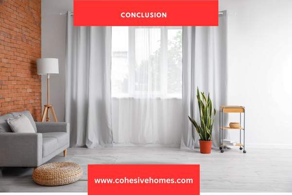 Conclusion for hanging curtains