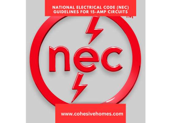 National Electrical Code NEC Guidelines for 15 Amp Circuits